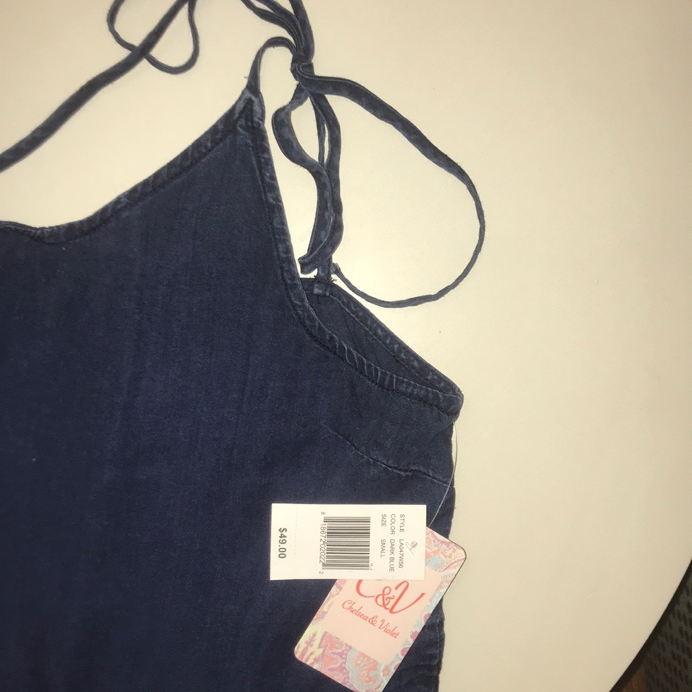 Dark Blue Denim Shirt
